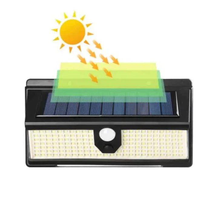 Lampă cu incarcare solara, CL-S190, 190 x LED SMD