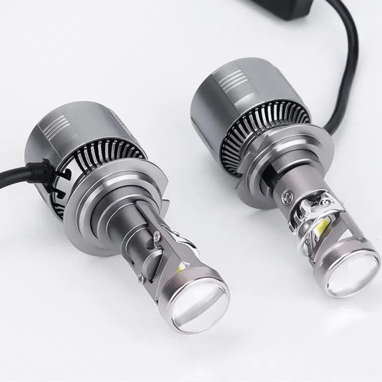 Set 2 Becuri A80 H7 cu lupa 12v 30000LM 80W pentru Casă Modernă Imagine principală a produsului