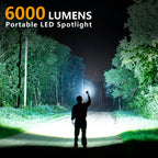 Lanterna LED de mana TD5900, Power bank, 100W