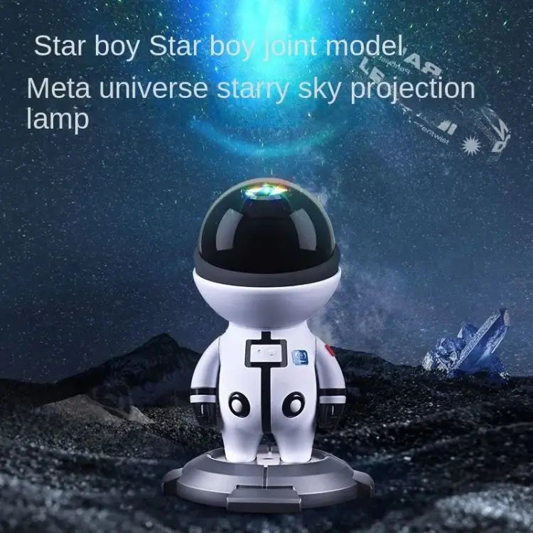 Lampă de proiectie Astronaut Starlight cu temporizator – Metaverse Star Boy