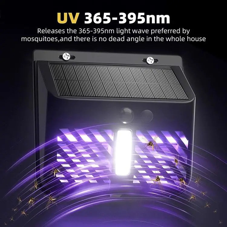 Lampă solara cu senzor de miscare si Lampă UV Impotriva tantarilor Imagine secundară a produsului