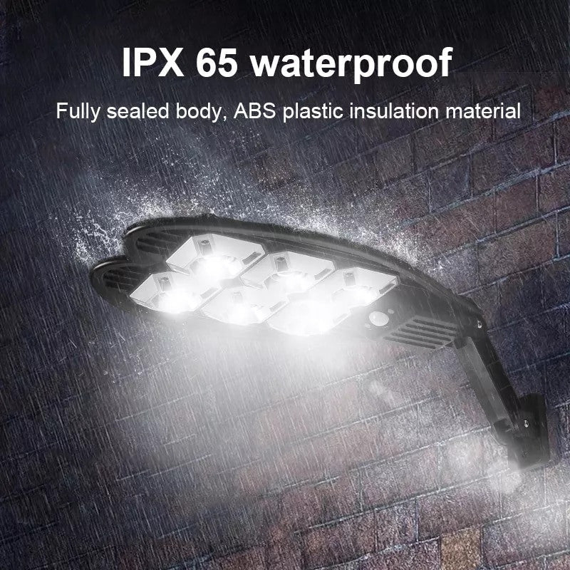 Lampă solara cu senzor de miscare, LL-006, panou solar, IP65
