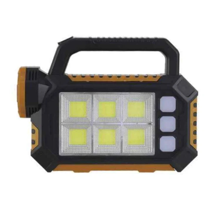 Lanterna cu Lampă solara 6 LED COB, 1200 mAh, USB