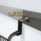Organizator metalic cu 4 nivele pentru usa – suport depozitare 2 cosuri mari + 2 mici, culoare alb sau negru