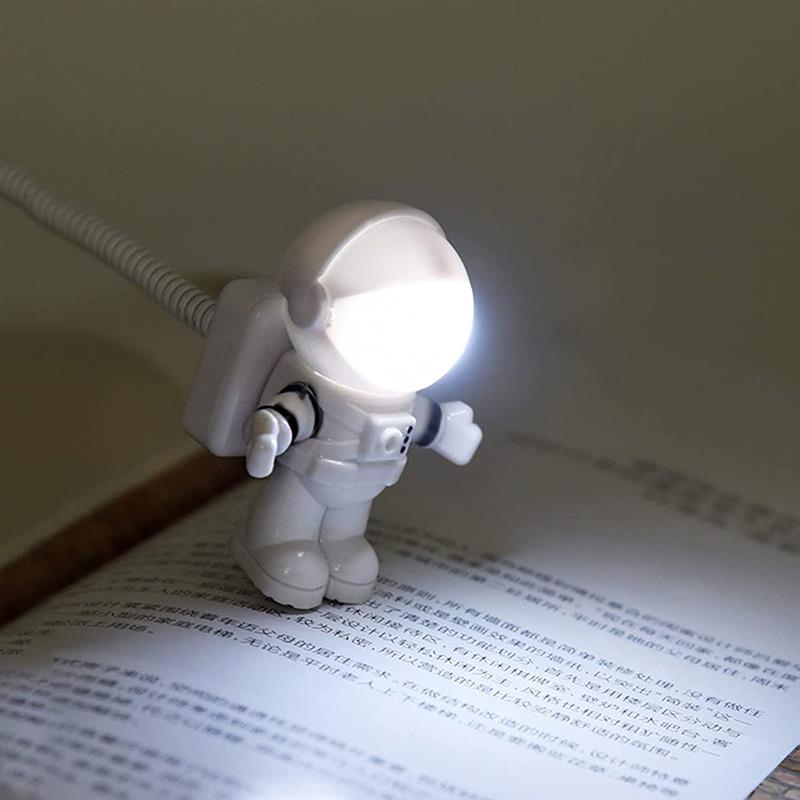 Lampă USB model Astronaut, pentru iluminare tastatura sau citit