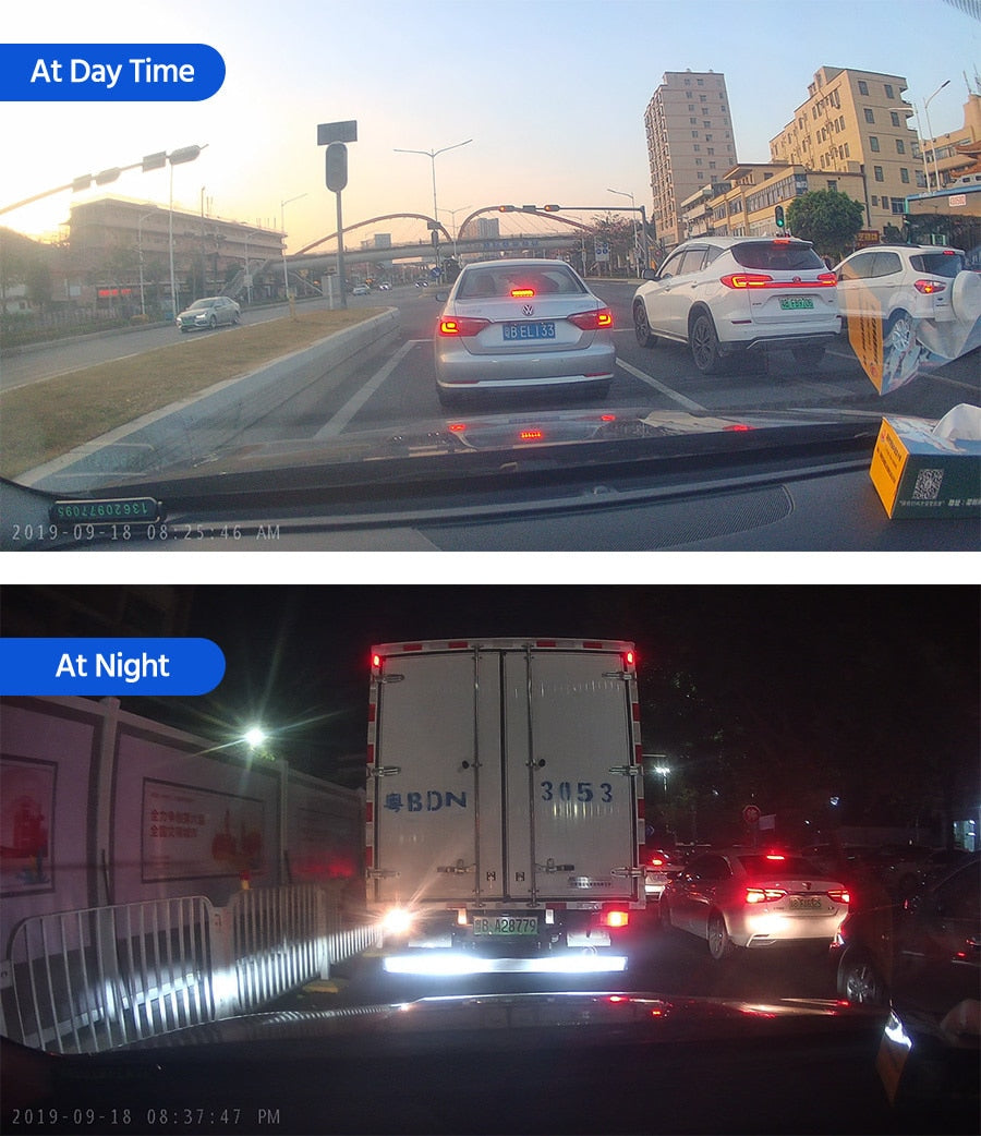 Oglindă retrovizoare 4.5 inch cu camera HD 1080P, DVR auto, cu microfon si difuzor incorporate + camera