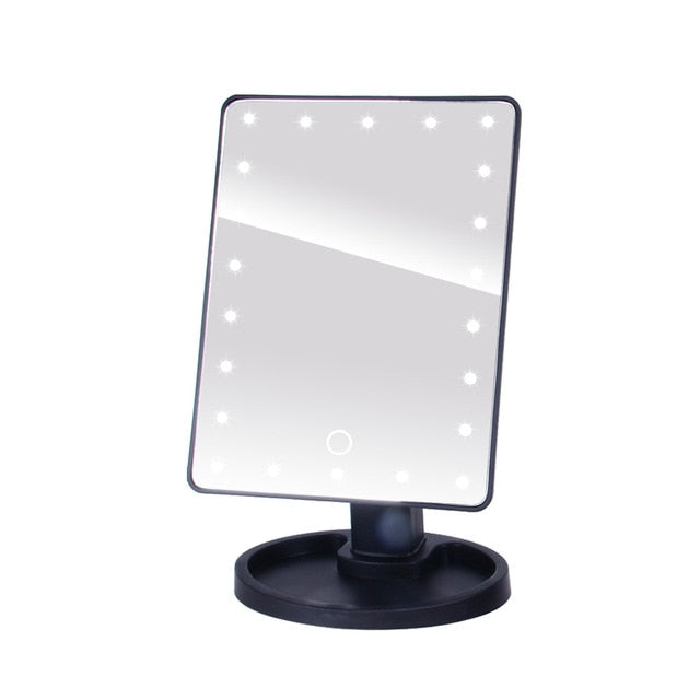 Oglindă makeup iluminata LED pentru machiaj, portabila Imagine principală a produsului