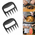Set 2 gheare pentru carne si preparate pulled pork 11 x 11 x 2, 5 cm, Bear Paws