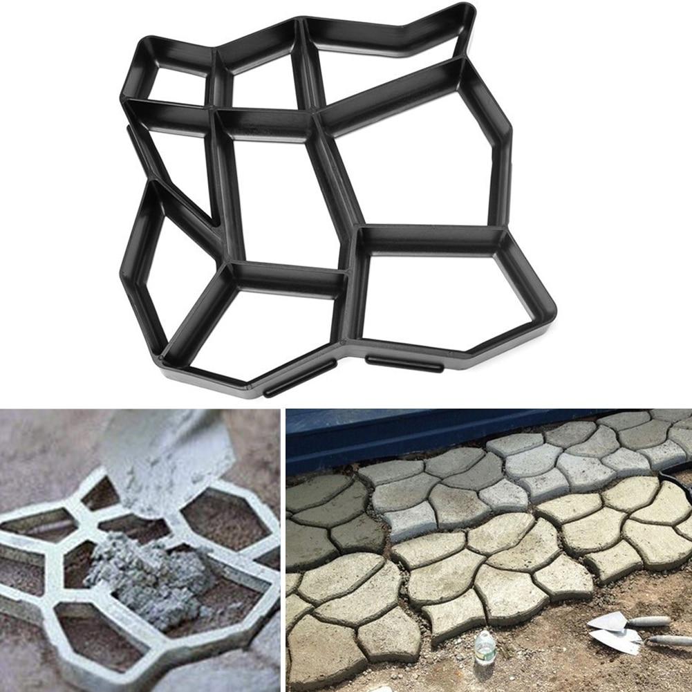 Matrita cu dale pentru pavaj piatra decorativa, Negru, 32x32x4 cm Imagine principală a produsului
