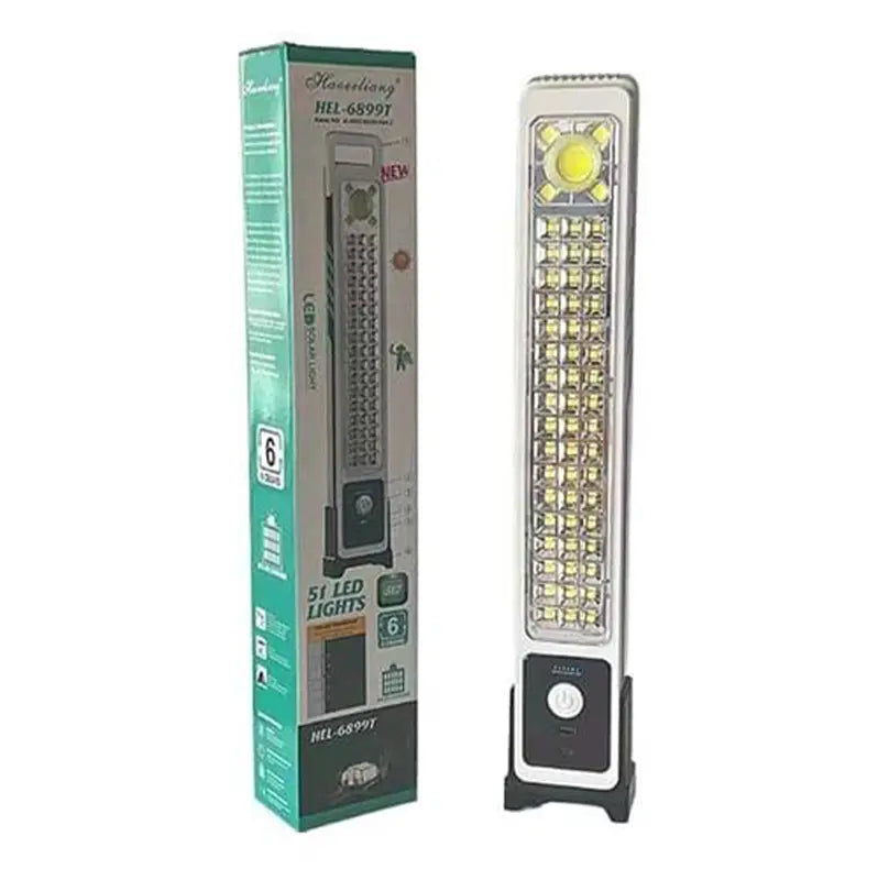 Lampă reincarcabila cu 51 LED-uri, 45W, 6 pozitii de lumina