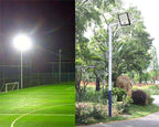 Proiector LED cu panou solar si camera WIFI, 100W-300W, 82-236 LED-uri, lumina alba, telecomanda