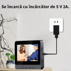 Sonerie video inteligenta Wireless, Ecran IPS 4.3 inch, Night Vision