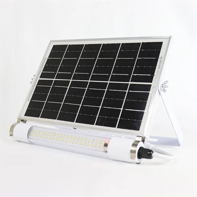 Lampă solara tip neon, LED 36W lumina rece cu panou solar, lungime Tub, 26 cm