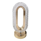 Lampă Diamond Crystal LED cu 3 temperaturi de culoare, alb rece, alb cald, neutru, culoare auriu