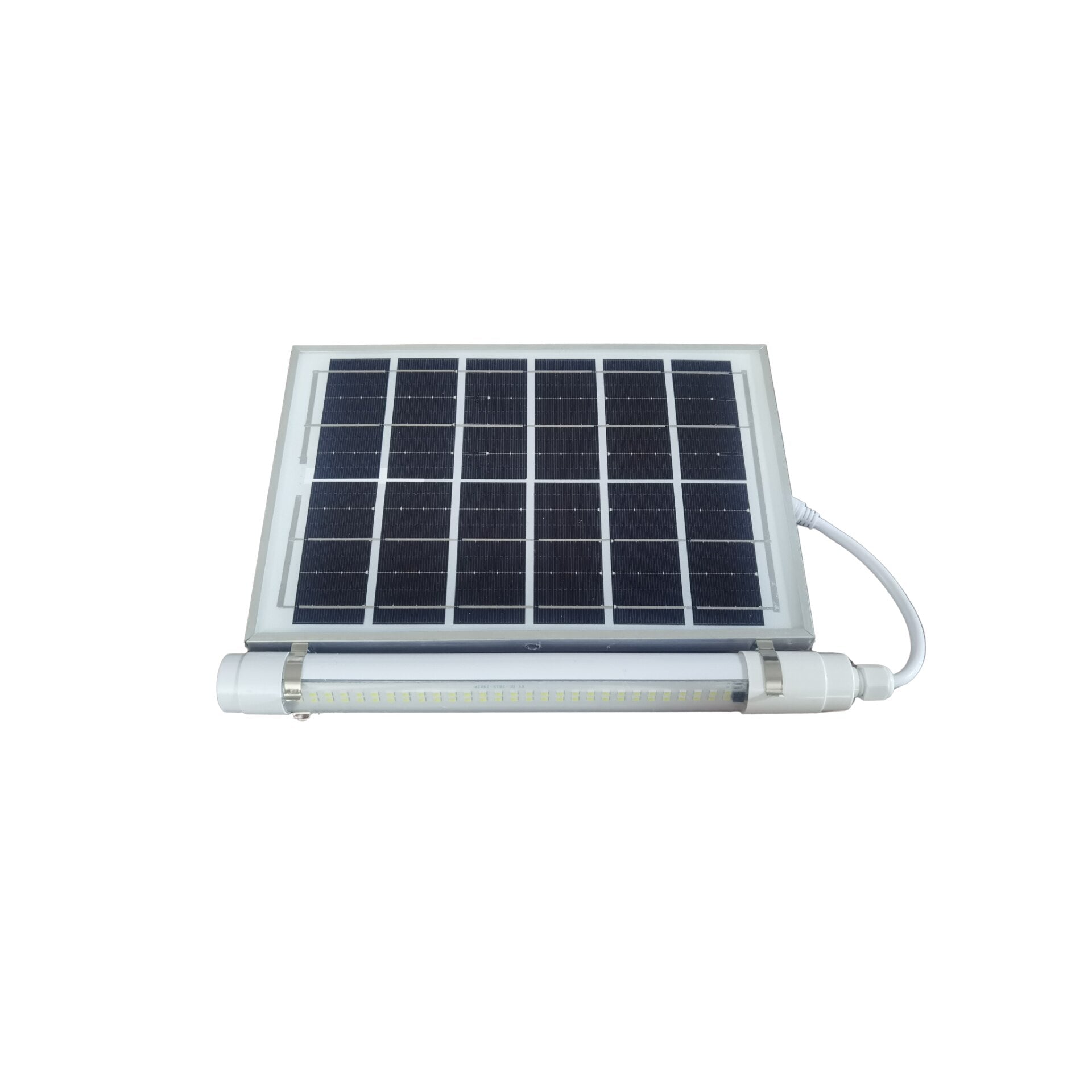 Lampă solara tip neon, LED 36W lumina rece cu panou solar, lungime Tub, 26 cm