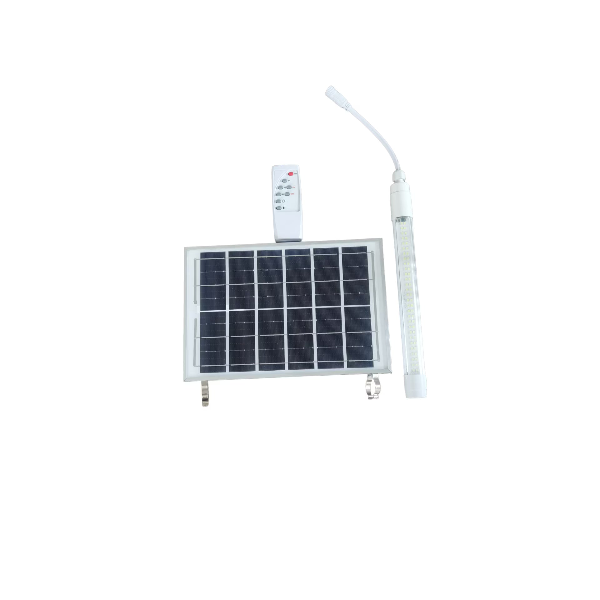 Lampă solara tip neon, LED 36W lumina rece cu panou solar, lungime Tub, 26 cm