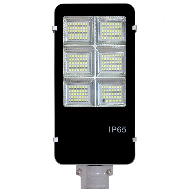 Lampă solara stradala LED SMD, cu panou solar, telecomanda si brat montare