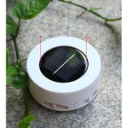 Lampă solara LED decorativa cu proiectie floare, IP65, 5W, alb rece, dimensiuni 12.5 x 6.5 cm