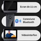 Sonerie video inteligenta Wireless, Ecran IPS 4.3 inch, Night Vision