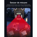 Cameră de supraveghere Tripla WIFI, 12MP, Exterior/Interior