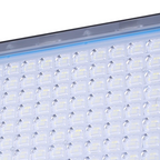 Proiector LED Jortan pentru exterior cu panou solar, telecomanda functii multiple, Solar Light IP 66, alb rece