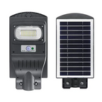 Lampă stradala proiector LED cu Incarcare Solara prin Panou Fotovoltaic + telecomanda