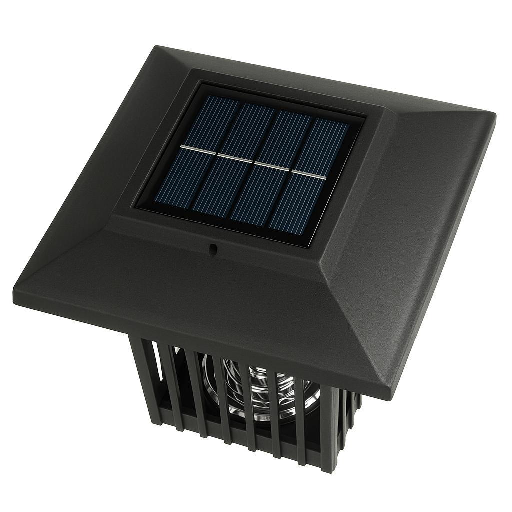 Lampă Solara Anti-Insecte 2 in 1 cu LED UV si Lumina Decorativa, Exterior/Interior, 3 Tipuri de Montaj