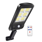 Lampă solara LED de perete exterior cu senzor de miscare si telecomanda