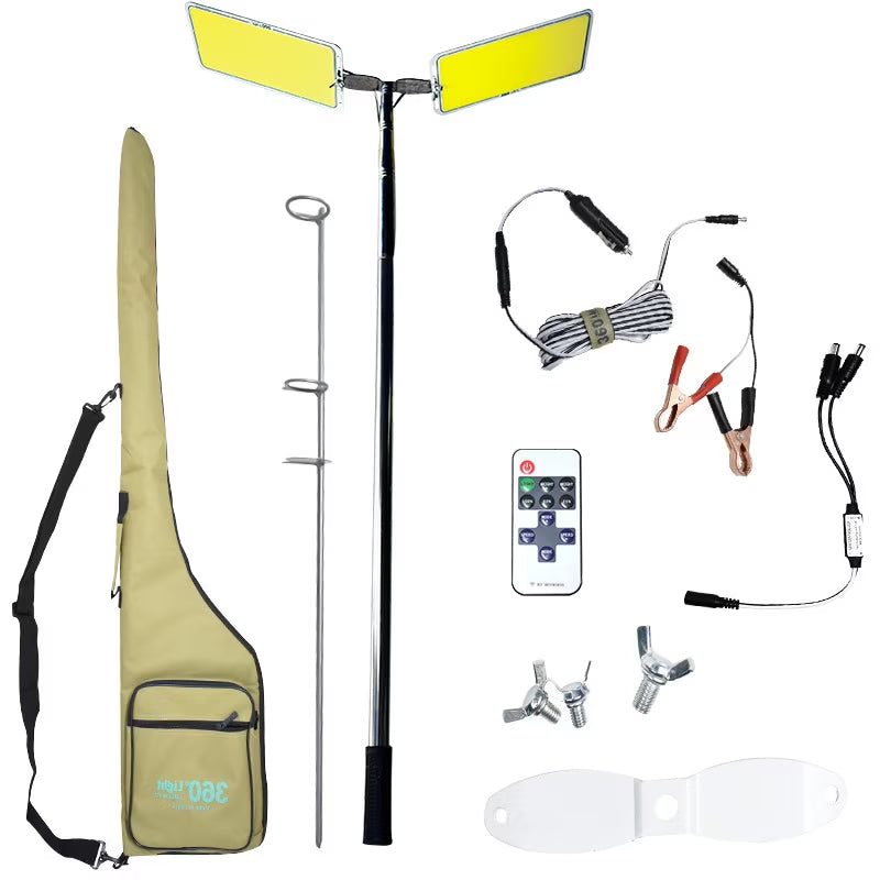 Kit Nocturna eLIVE FR-12, Proiector Camping LED 94W 9116lm, Waterproof Imagine secundară a produsului