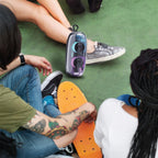 Boxa Portabila Bluetooth, Design Transparent cu Lumini RGB si Sunet Puternic