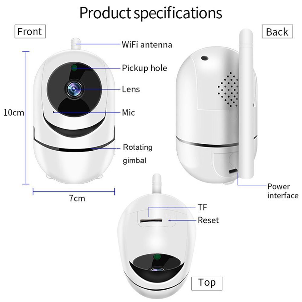 Cameră de supraveghere Smart Wireless IP, model Y4A-ZA