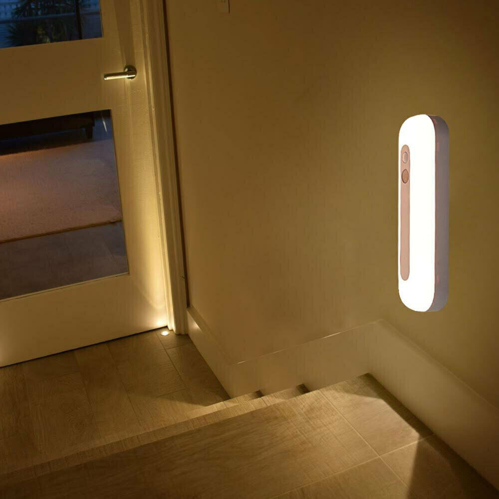 Lampă dulap cu LED, reincarcabila, cu senzor de miscare, cu magnet, lumina calda