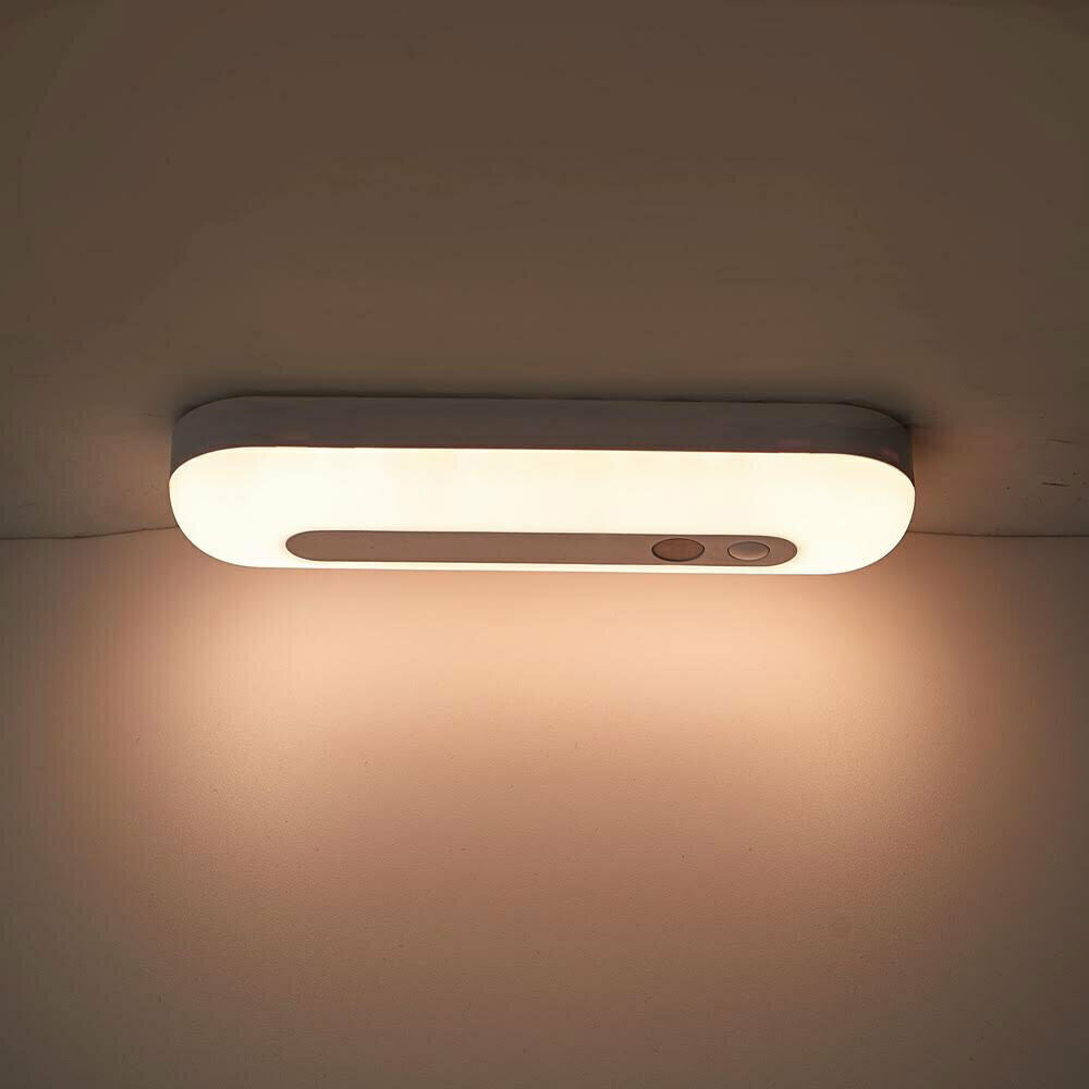 Lampă dulap cu LED, reincarcabila, cu senzor de miscare, cu magnet, lumina calda