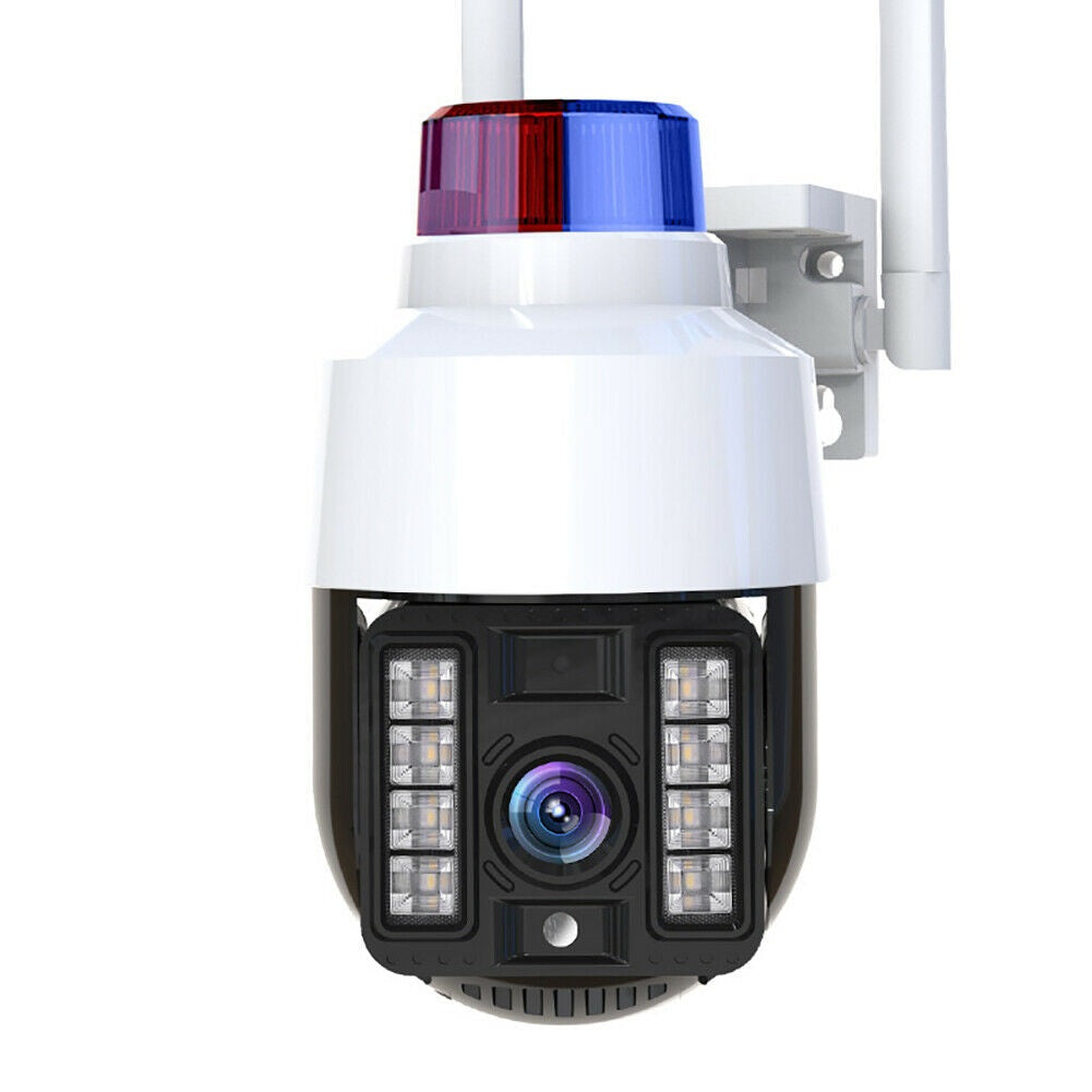 Camera supraveghere WIFI 1080p, cu sirena, vedere color noaptea, Rotire 360, V380 pro Imagine principală a produsului