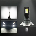 Set 2 becuri auto LED H7 – 12 LED-uri SMD, 120W, lumina alba 6000K