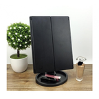 Oglindă cosmetica LED extensibila, buton tactil