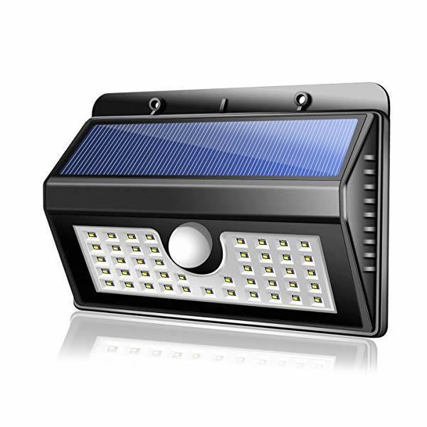 Lampă solara 45 LED cu senzor de miscare si lumina Imagine secundară a produsului