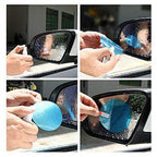 Set 4 x Folie antiaburire pentru oglinzi auto