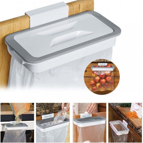 Suport cu capac pentru sacul de gunoi, Attach A Trash Imagine secundară a produsului