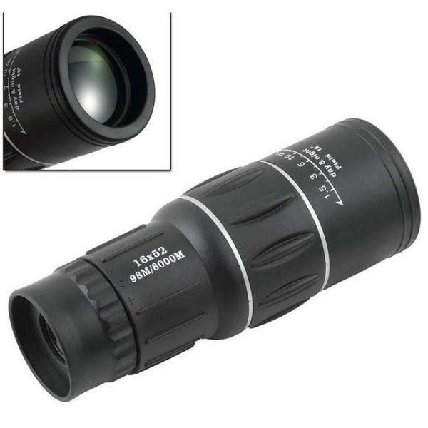 Monoclu zoom 16X, obiectiv 52 mm Imagine secundară a produsului