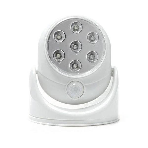 Bec Light Angel fara fir ajustabil cu senzor de miscare 360 grade si 7 leduri Imagine principală a produsului