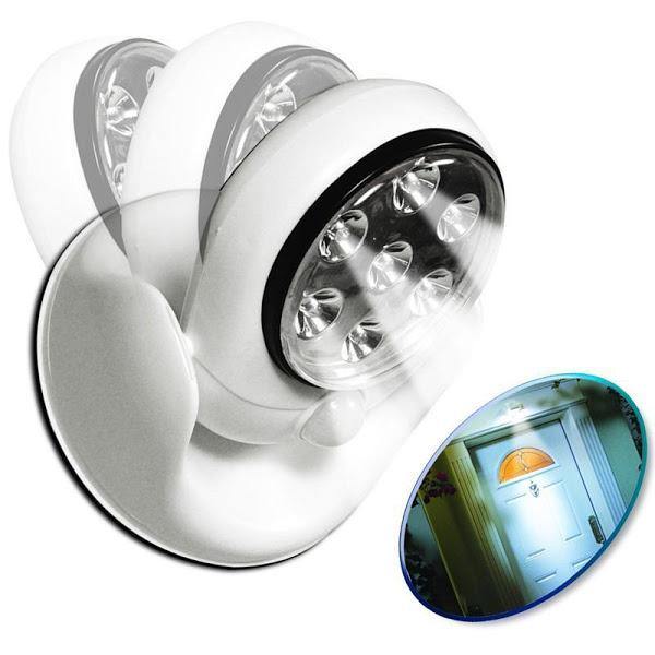Bec Light Angel fara fir ajustabil cu senzor de miscare 360 grade si 7 leduri Imagine secundară a produsului