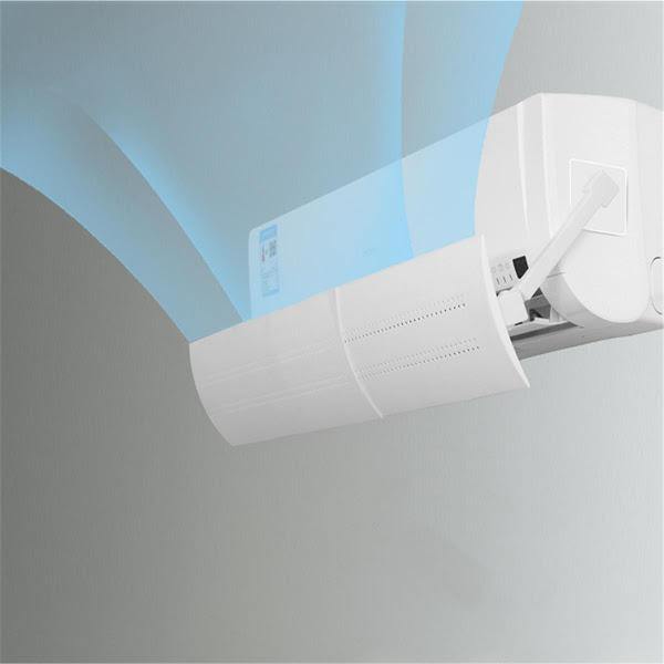 Deflector reglabil pentru aer conditionat, protectie jet de aer rece, 56-95 cm Imagine principală a produsului