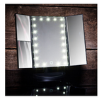 Oglindă cosmetica LED extensibila, buton tactil