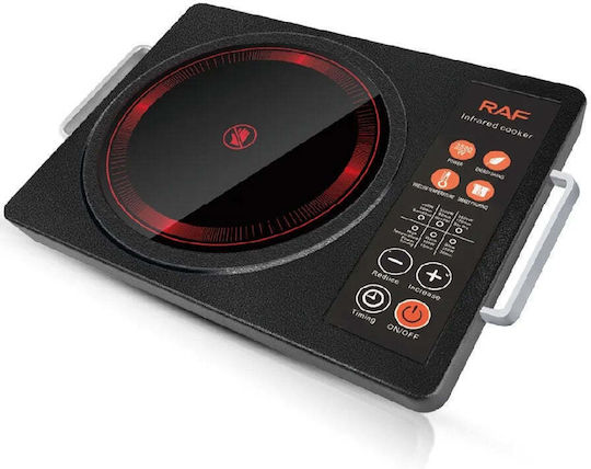Plita Electrica cu Control Tactil, Plita de Gatit cu Incalzire Radianta Infrarosu, 3500W Imagine principală a produsului